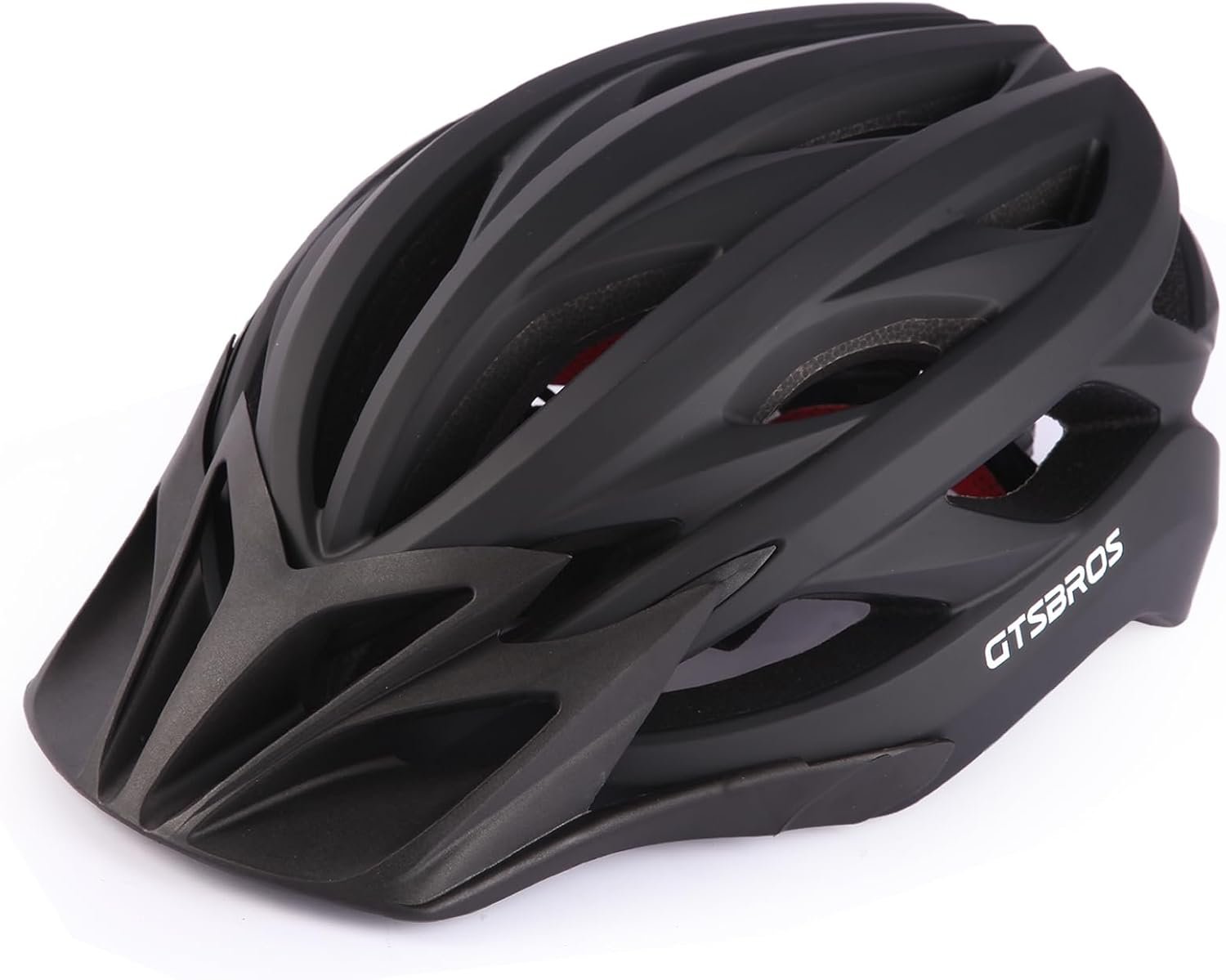 Bike Helmet with Visor for Women and Men – Lightweight Bicycle Helmet for Mountain Biking and City Riding