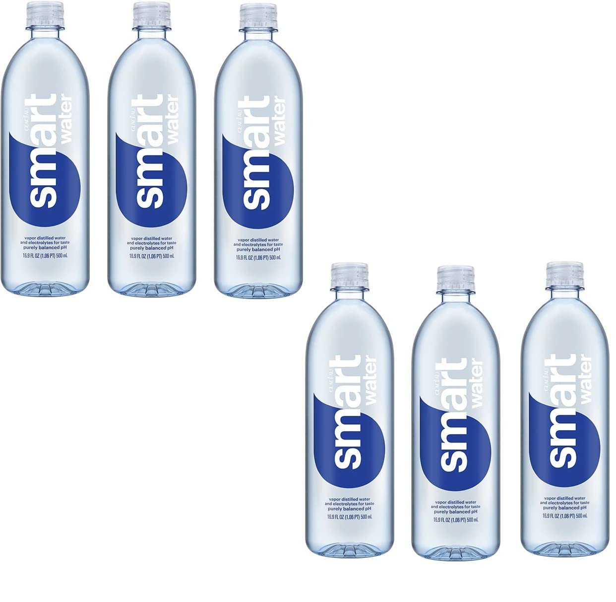 Glaceau Smartwater 500ml Bottles, Pack of 6 by SOHO