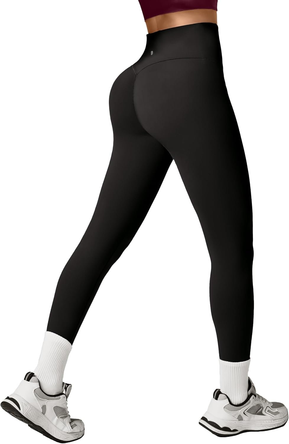 Heathyoga Scrunch Butt Lifting Leggings for Women Tummy Control No Front Seam Compression Leggings for Women Yoga Pants Women
