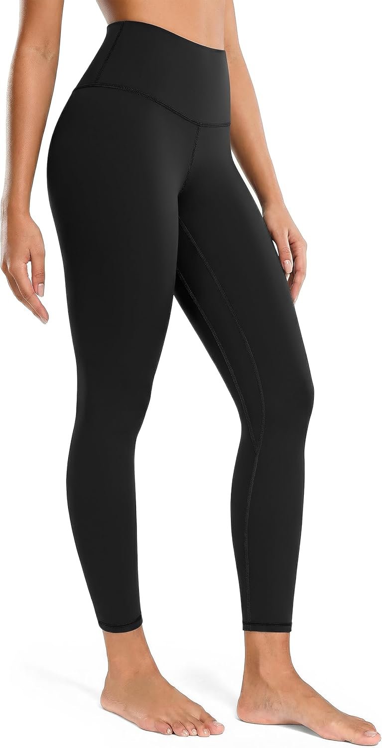 Colorfulkoala Women’s High Waisted Tummy Control Workout Leggings 7/8 Length Ultra Soft Yoga Pants 25″