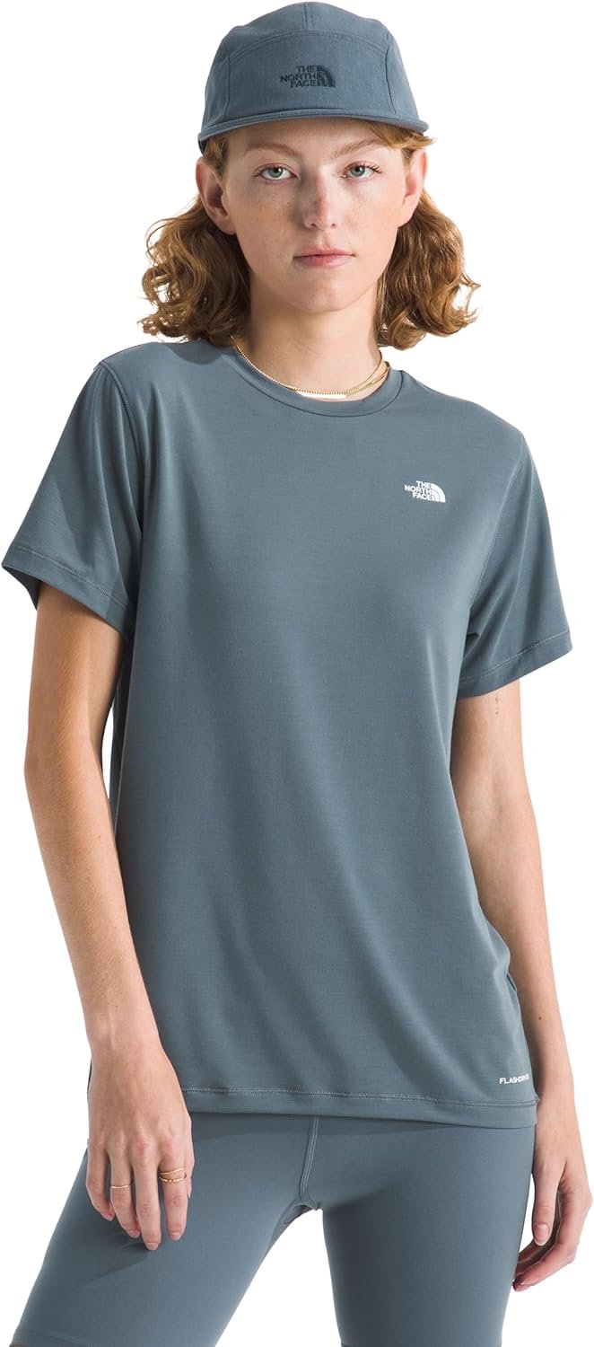 THE NORTH FACE Women’s Adventure Tee | Short-sleeve Crewneck With Moisture Wicking Fabric, Set-in Sleeves