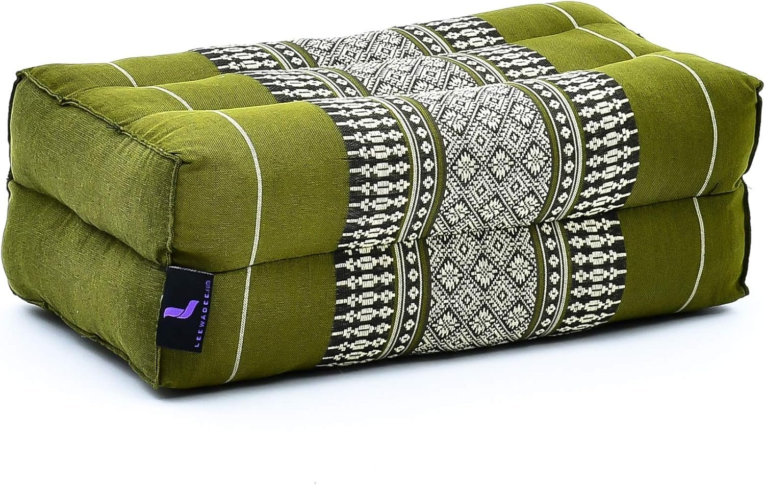 Leewadee Yoga Block – Floor Cushion for Yoga Practice, Meditation Seat Cushion for Workouts Filled with Kapok