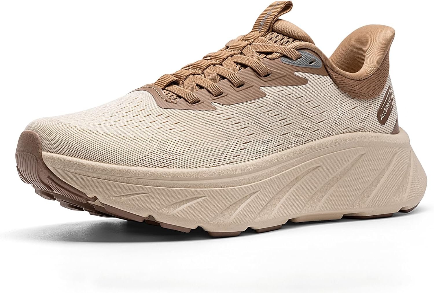 ALLSWIFIT Women’s Slip On Stability Walking Shoes Cushioning Hands Free Non-Slip Breathable Comfortable Workout Tennis Running Gym StediBase Fashion Sneakers