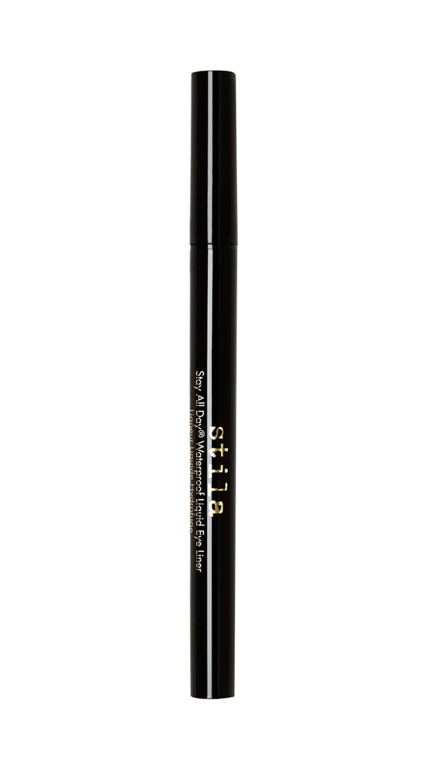 stila Waterproof Liquid Eye Liner, Stay All Day Makeup with Fine Brush Tip Lasting Satin Finish, Smudge-Proof & Transfer-Resistant