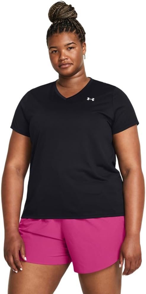 Under Armour Tech Short Sleeve V-Neck Solid