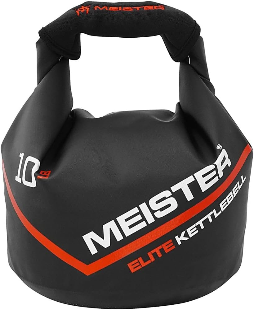 Meister Elite Portable Sand Kettlebell – Soft Sandbag Weight