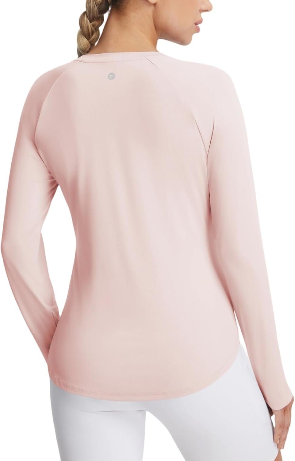 baleaf Long Sleeve Cooling Workout Tops for Women Sun Shirts UPF 50+ Quick Dry Lightweight Soft Running Athletic Gym Hiking