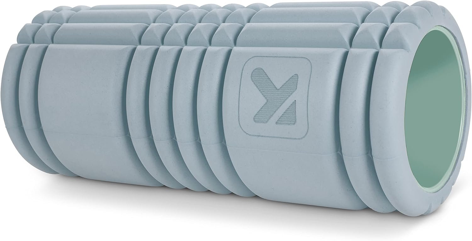 TriggerPoint Grid 1.0 Foam Roller – 13″ Multi-Density Massage Roller for Deep Tissue & Muscle Recovery – Relieves Tight, Sore Muscles & Kinks, Improves Mobility & Circulation – Targets Key Body Parts