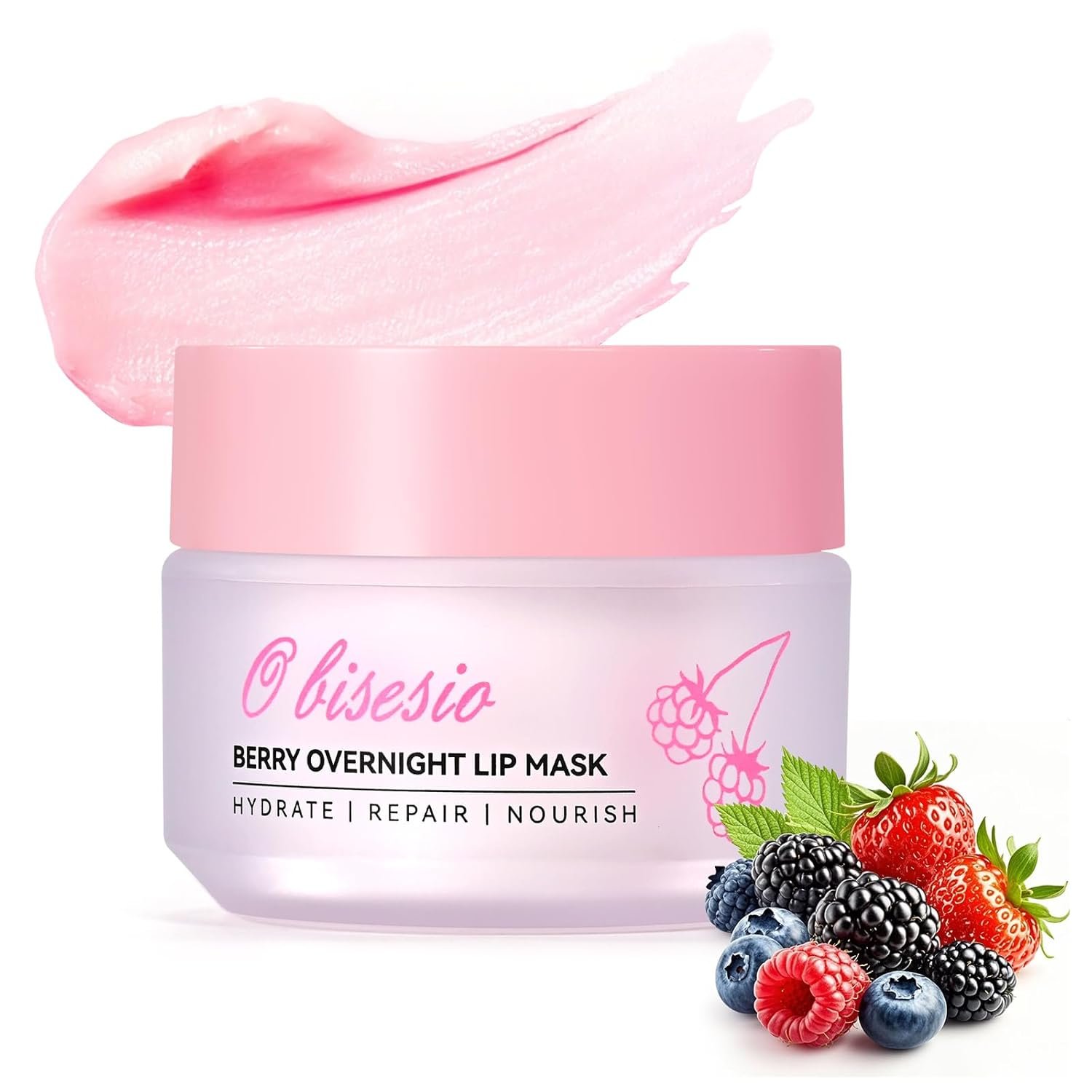 Lip Mask,Lip Balm,Overnight Lip Mask,Lip Cream,Lip Sleeping Mask,Enriched With Squalane And Jojoba Oil.A Long-Lasting,Deeply Nourishing Lip Treatment That Provides Intense Hydration Without Stickiness