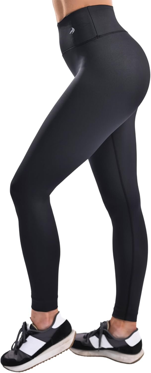 CompressionZ Women’s Compression Leggings High Waisted Performance Shaping Gym, Pilates, Travel, Yoga, Workout Pants