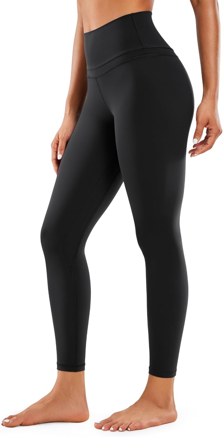 CRZ YOGA Naked Feeling Workout Leggings 25” – High Waist Yoga Training Tight Womens Pants