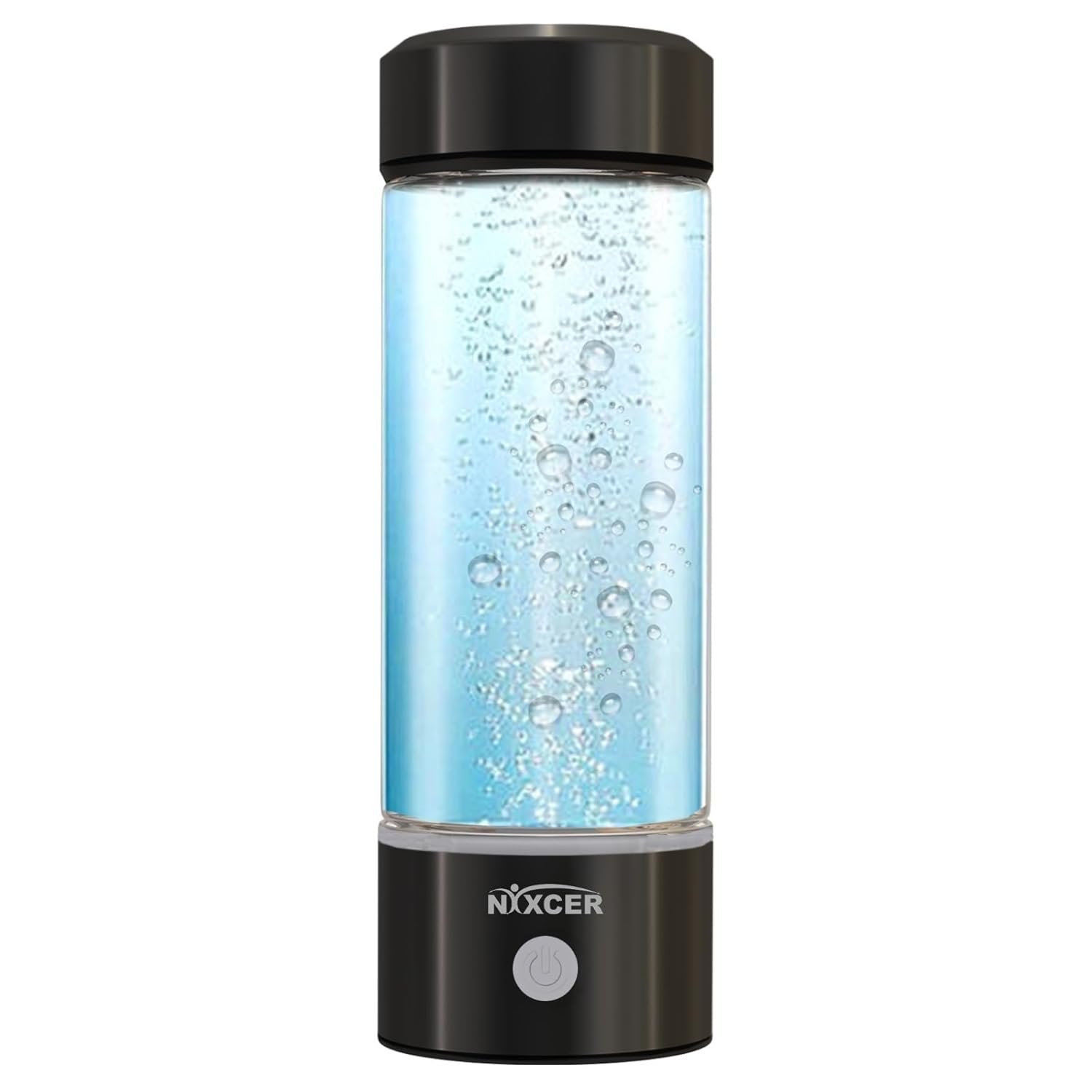 Hydrogen Water Bottle Generator – 3 Min SPE PEM Tech, 2026 Model, 420ML Portable Hydro Water Bottle Machine for Travel, Wellness & Recovery, Ideal for Kids, Men & Women (Black)