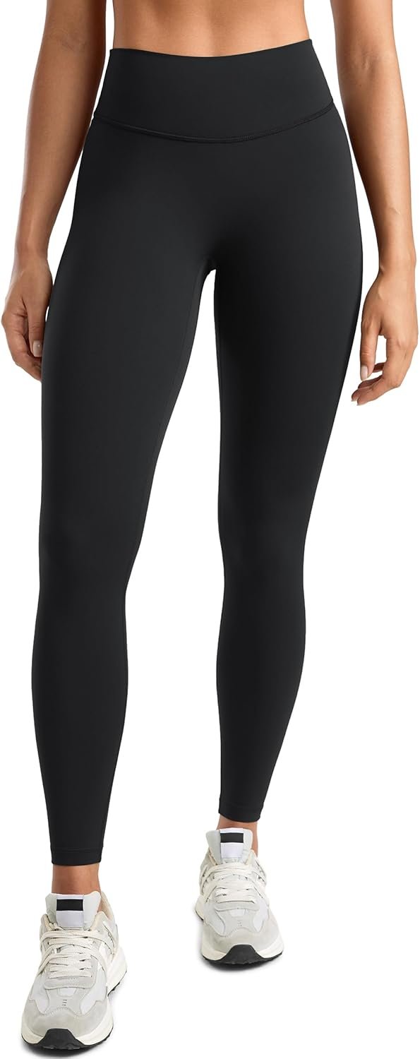 INGIA Womens High Waisted No Front Seam Lounge Yoga Legging 25″ Workout Tummy Control Gym Yoga Pants