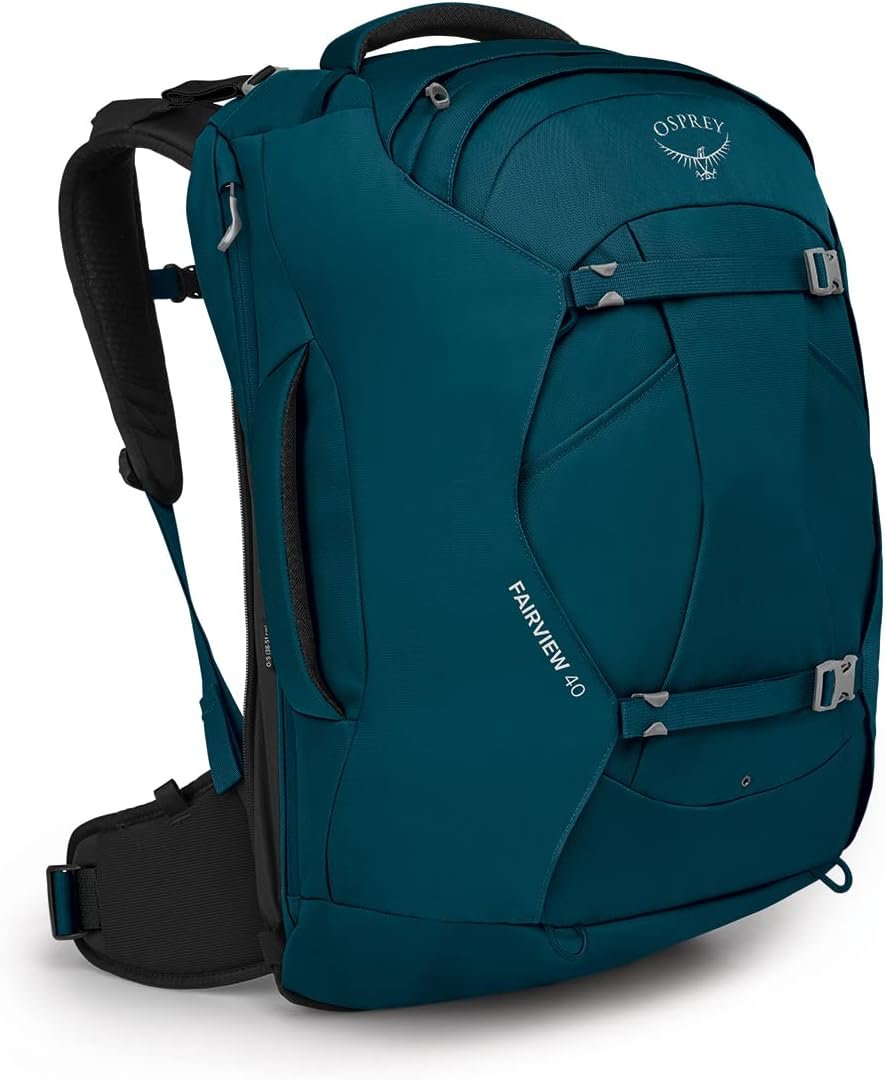 Osprey Fairview 40L Women’s Travel Backpack, Night Jungle Blue
