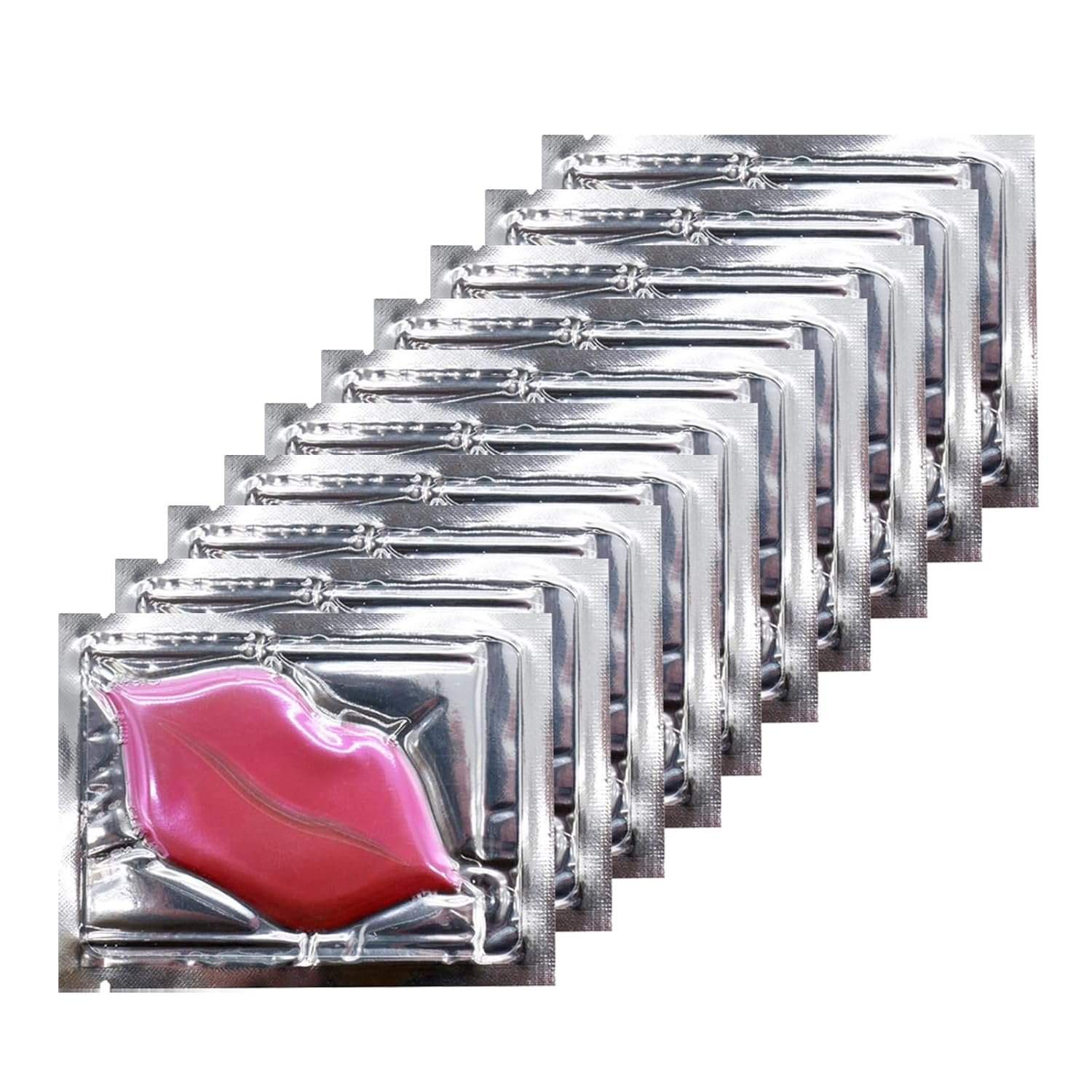 Adofect Moisturizing & Hydrating lip Masks Set 30 PCS, Collagen Crystal Lip Patches for Dark Lips, Smooth Lip Lines, Reduce Wrinkles & Dryness, Lip Care for Galentines Day Party Favors
