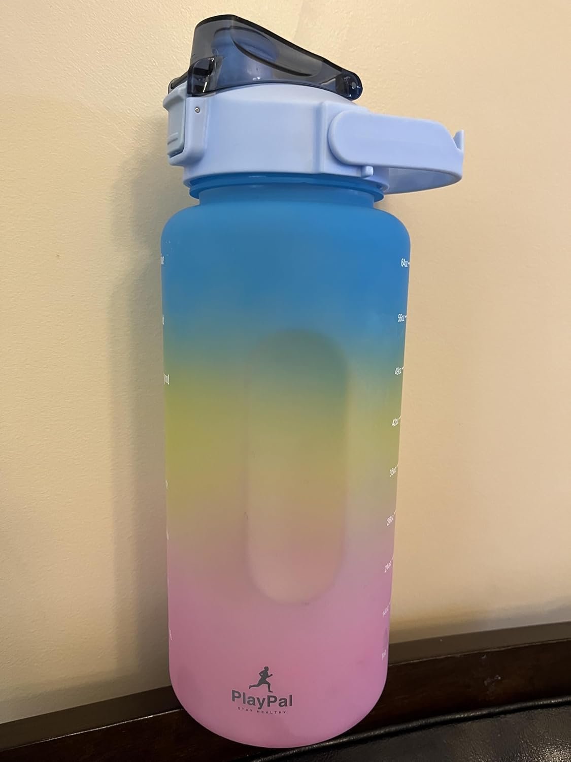 Motivational Water Bottle Set, 3 Pieces, 68/30/9 oz Capacity, Reusable Sports Bottles