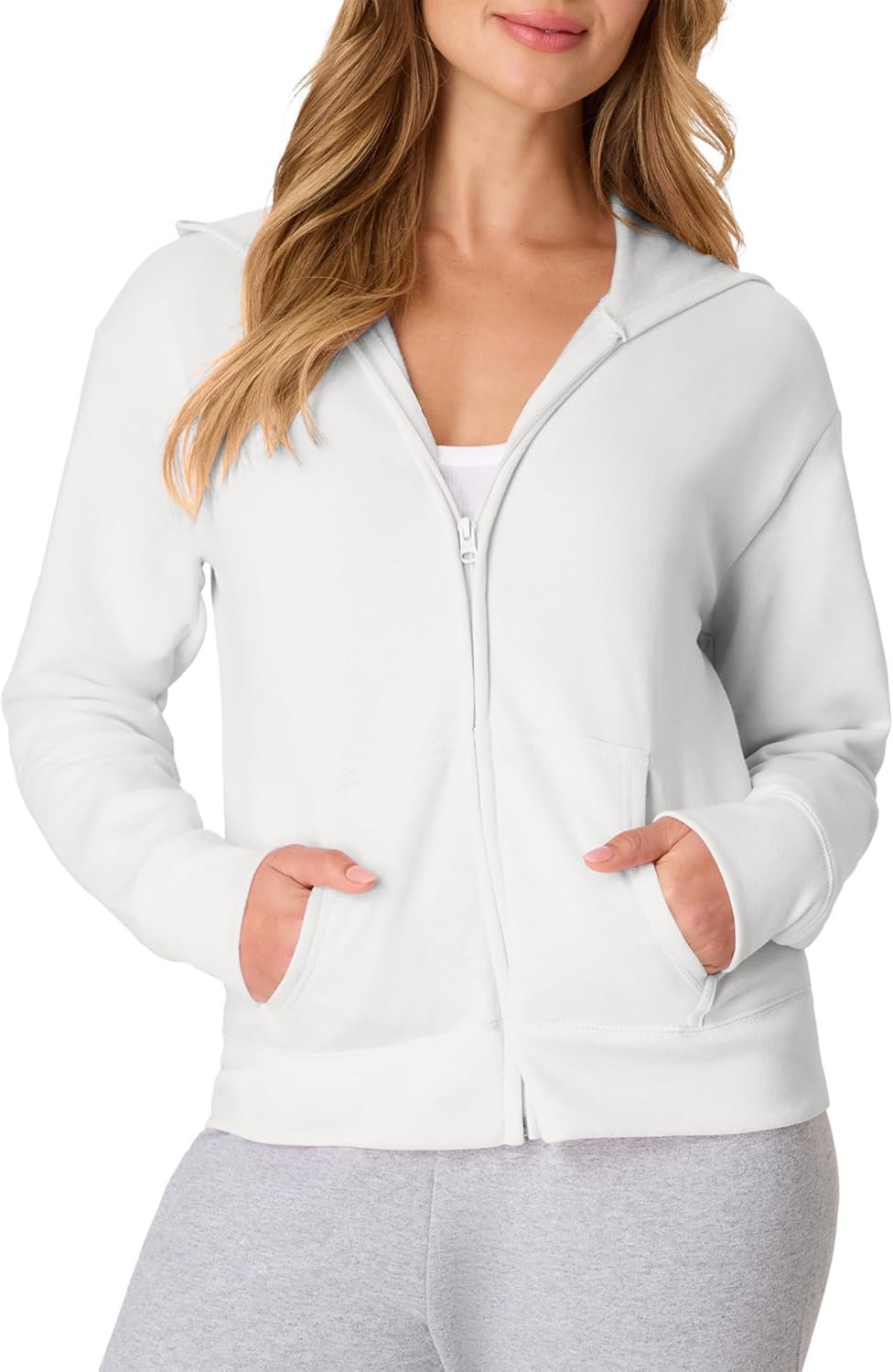 Hanes Women’s Quarter-zip Pullover, Ecosmart Fleece Pullover Shirt, Cotton Blend