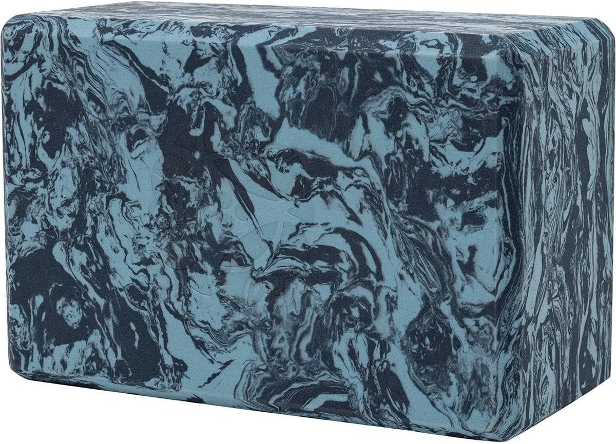 Hugger Mugger 4 in. Foam Yoga Block – Strong and Stable, Beveled Edges for Comfort, Most Favored Block Size, Helps with Alignment and Support in Many Poses