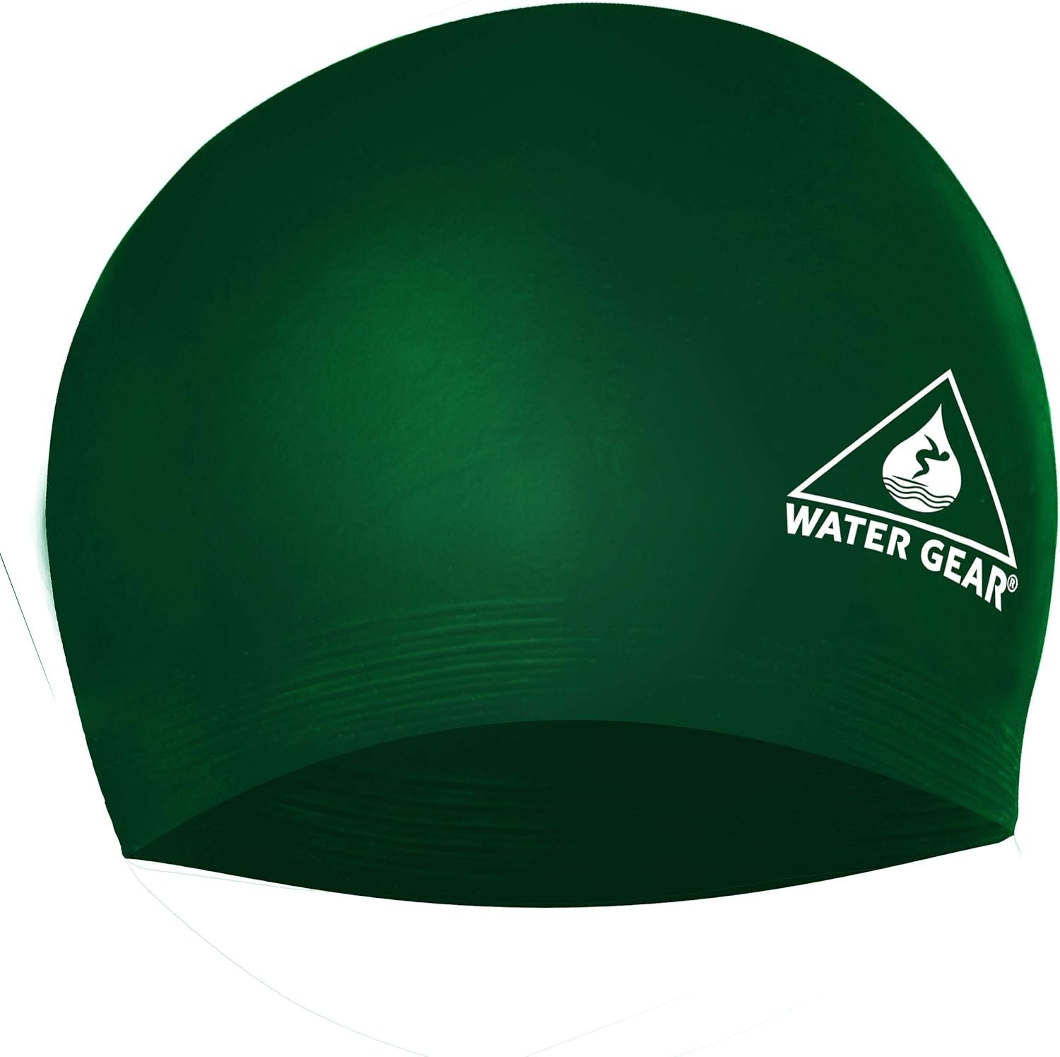 Water Gear Latex Adult Swim Cap – Durable and Flexible Unisex Non-Waterproof