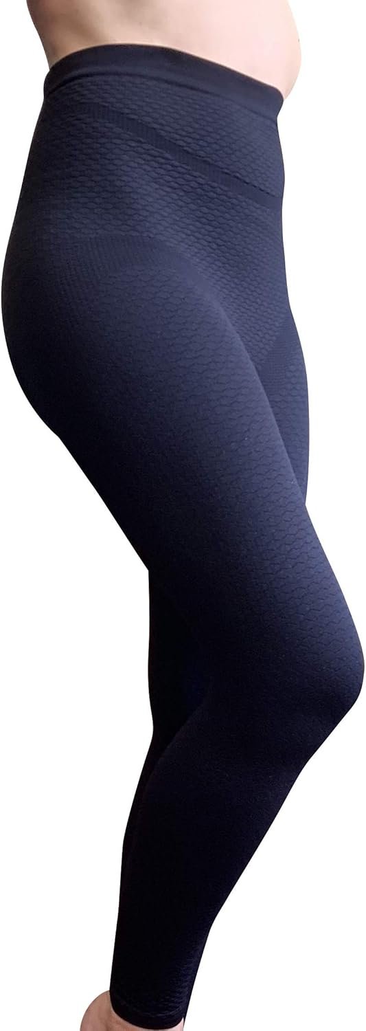 Bioflect® Compression Leggings with Bioactive Raised Massaging Knit – for Support and Comfort