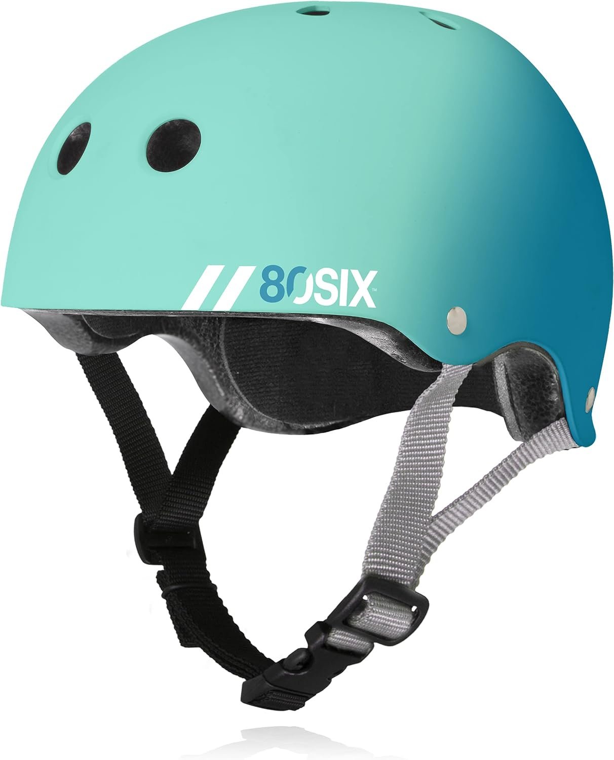 80SIX Triple Certified Multisport Helmet – Ideal for Bike, Scooter, Skateboard, Roller Skate and Inline Skate