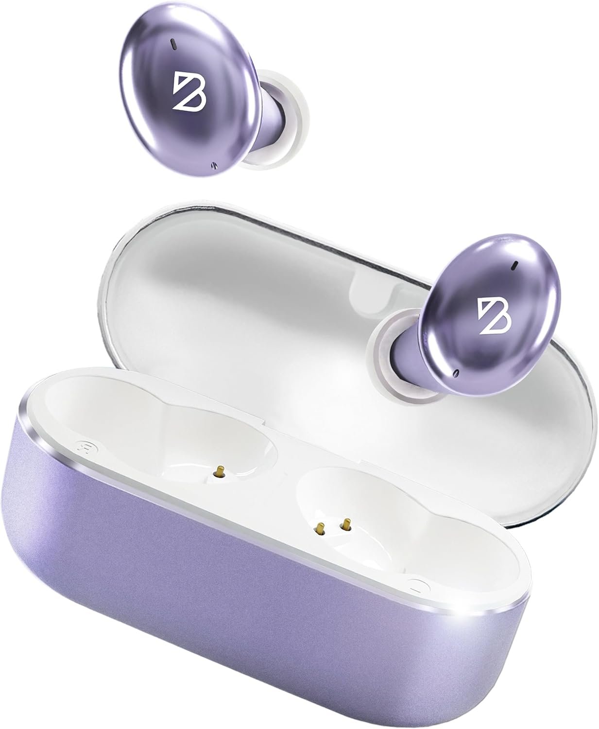 Back Bay Audio Tempo 30 Wireless Earbuds for Small Ears – Award-Winning Sound, Sweatproof Bluetooth Earbuds, Tech Fitness Gifts for Men, Comfortable Bluetooth Ear Buds for Women – Lavender