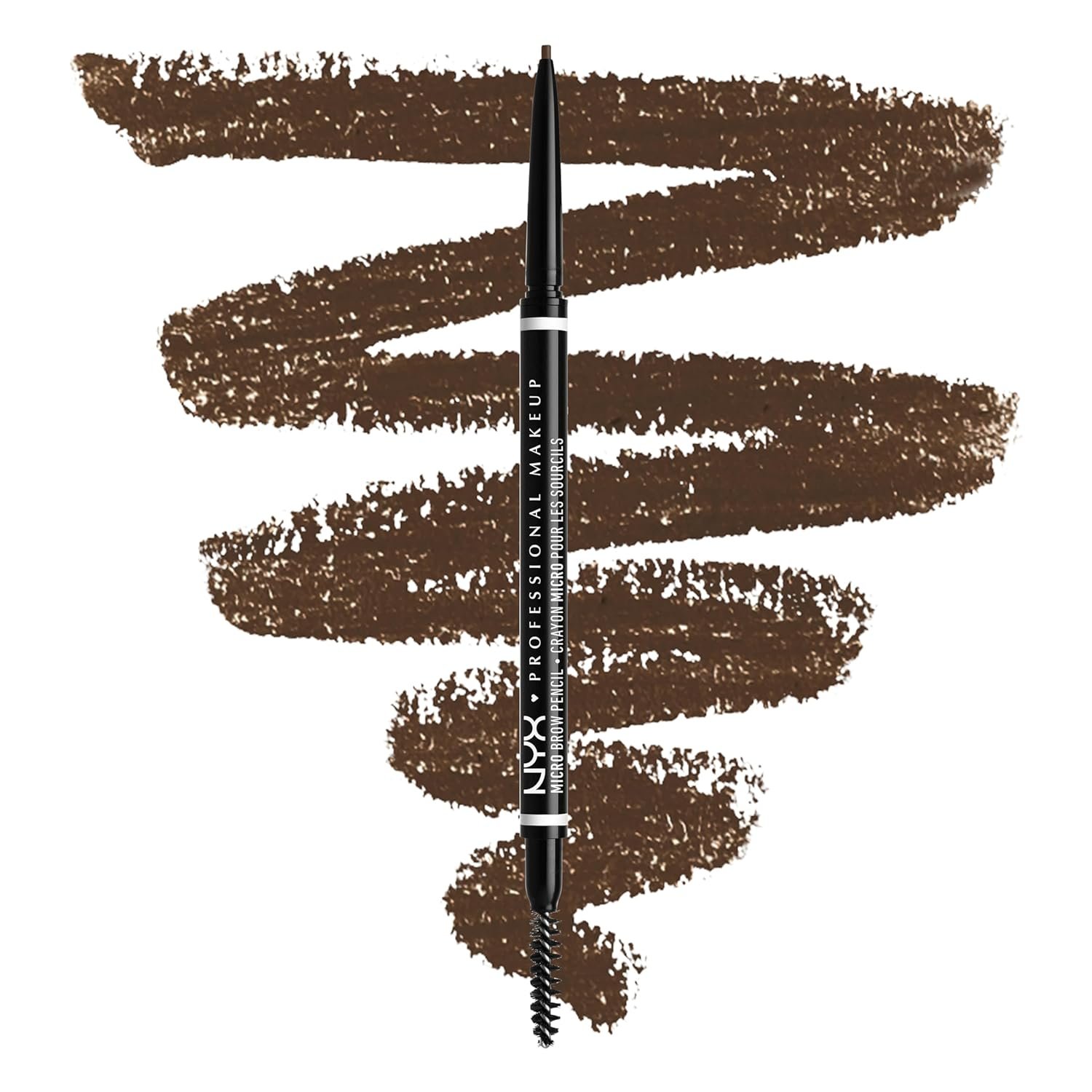 NYX PROFESSIONAL MAKEUP Micro Brow Pencil, Precise Eyebrow Pencil – Brunette